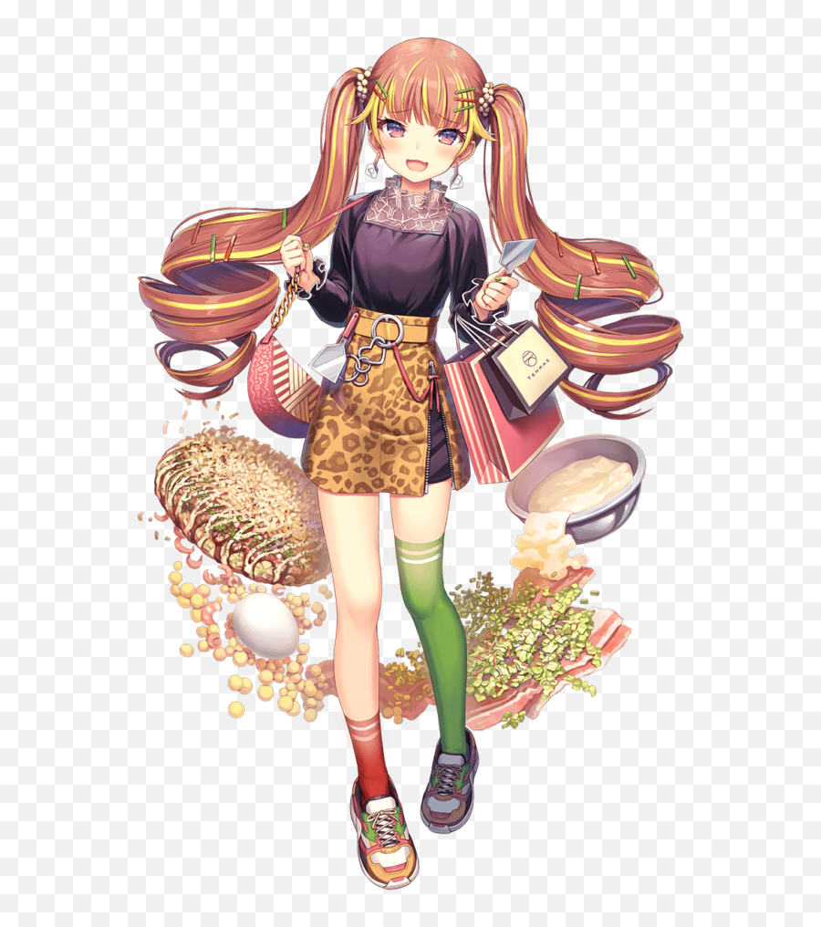 Okonomiyaki - Feed The Floof Emoji,Japan Culture Emoticons Anime History