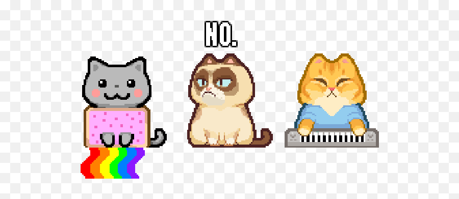 Nom Cat U2014 Lucky Kat Studios Emoji,Nyan Cat Emoticon Dowload