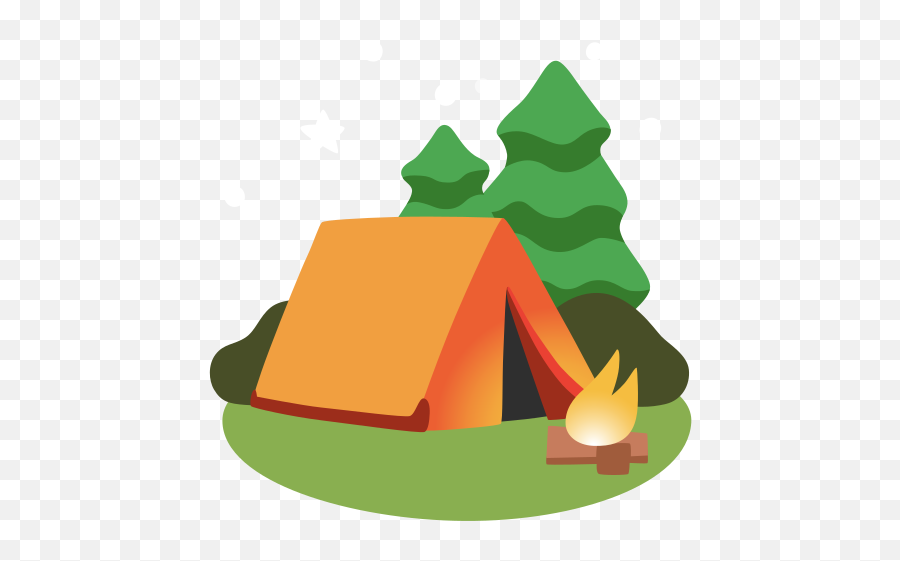 Camping Emoji,Traveling Emoji