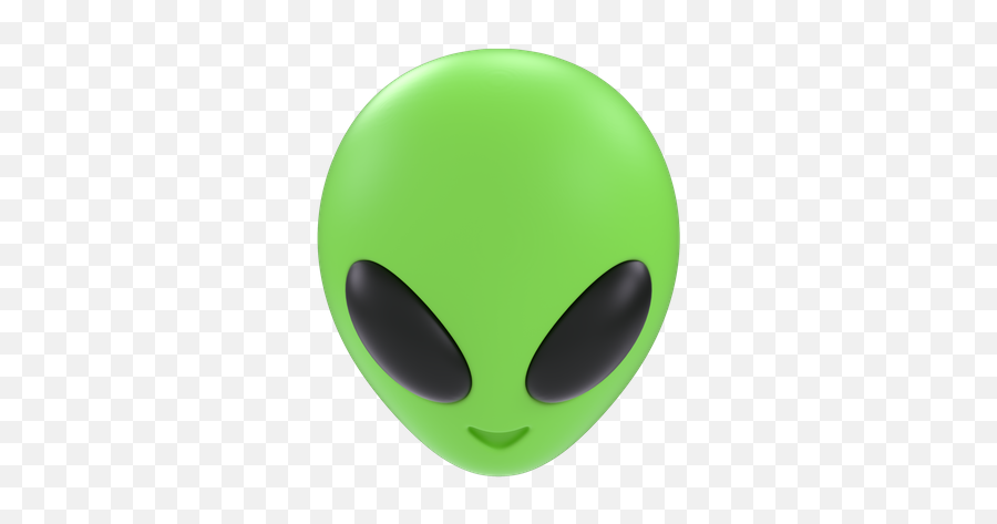 Alien Icon - Download In Colored Outline Style Emoji,Goblin Emoji Green Download