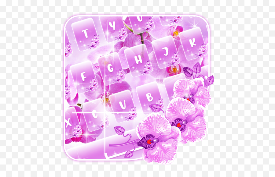 Orchid Flower Keyboard U2013 Apps On Google Play Emoji,Awkward Keyboard Emoji