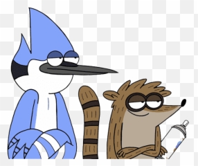 Cartoon Blue Bird And Racoon Png Pic Background Png Arts Emoji,Ble Bird Emoji