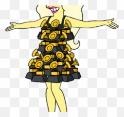 Lady Gaga Clipart Gaga Png - Lady Gaga Simpsons Fan Art Emoji,Lady Gaga Emoji