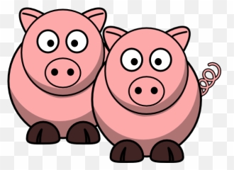 Free Pictures Of Pink Pigs Download - Two Pigs Clipart Emoji,Emoji Pig Shower