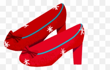 No I Voted Sticker Use This I Voted - Round Toe Emoji,Ruby Slippers Emoji