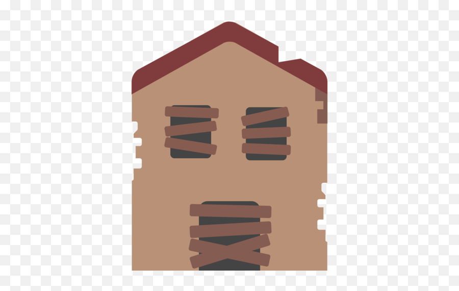 Derelict House Emoji - Android Trap House Emoji,Trap House Emoji