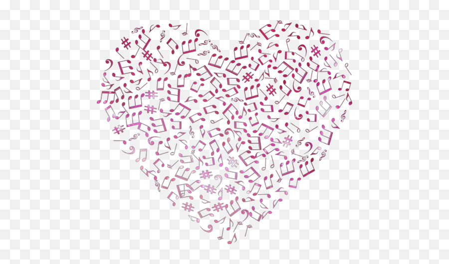 Mirzapur - Music Note Heart Svg Emoji,Heart Emoji Mem
