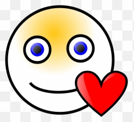 Love Heart Smiley Svg Vector Love Heart Smiley Clip Art - Smiley Love Emoji,Animal Emoticons