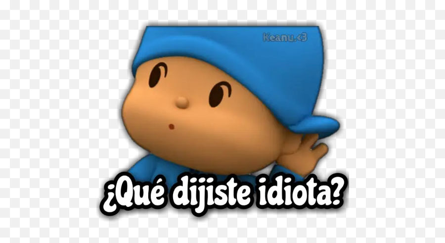 Pocoyo Memes Graciosos Para Whatsapp Imagenes Divertidas - Memes Para Stickers Pocoyo Emoji,Carita De Verguenza Emoticon