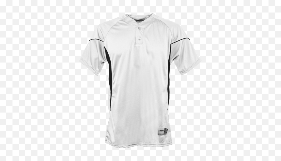 3000a - 0606m Emotion Two Button Henley White And White Medium Short Sleeve Emoji,Emotion Shirt