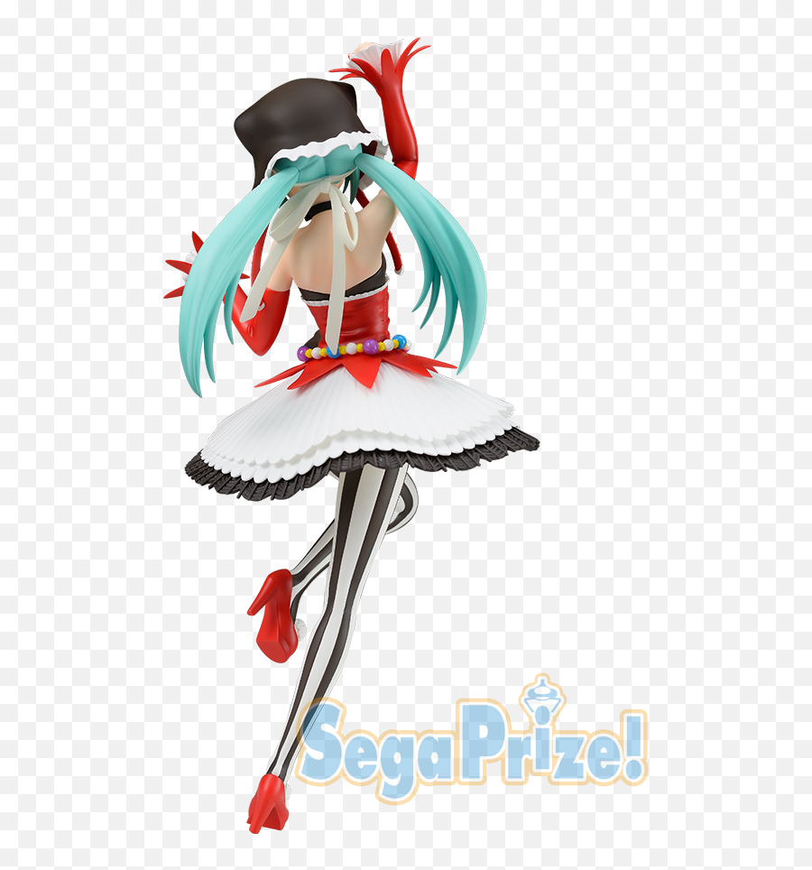Hatsune Miku Pieretta Figure Clipart - Sega Prize Emoji,Miku Emoji