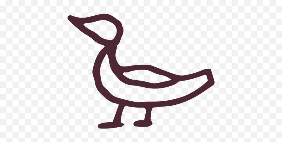 Egyptian Traditional Goose Symbol - Ganso Simbolo Emoji,Goose Emoji