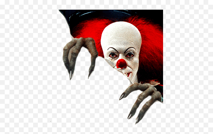 Pennywise Halloween Clown It Sticker - Transparent It Pennywise Png Emoji,Pennywise Emoji