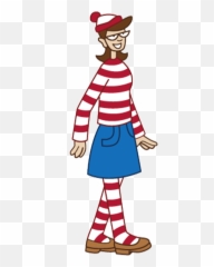 Transparent Wheres Wally Png Download - Wanda Waldo Emoji,Where's Waldo Emoticon