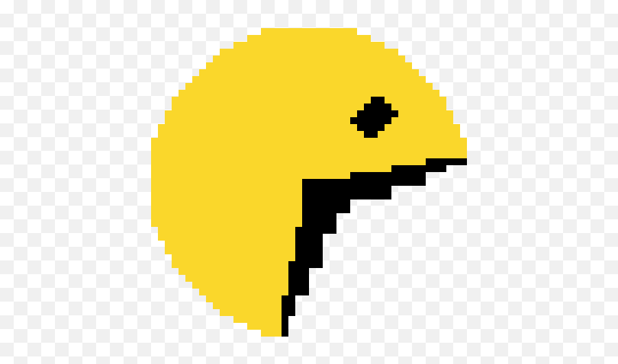 Pixel Art Gallery - Transparent Pac Man Pixel Emoji,Steam Emoticon Art Gaben