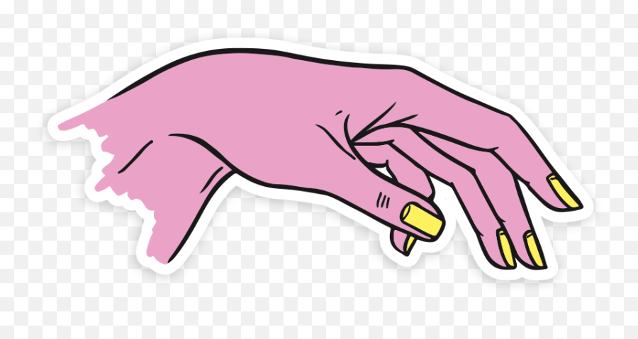 Hands Together Png - Pinkhand 5347781 Vippng Hand Pink Png Emoji,Boy Raising Hand Emoticon