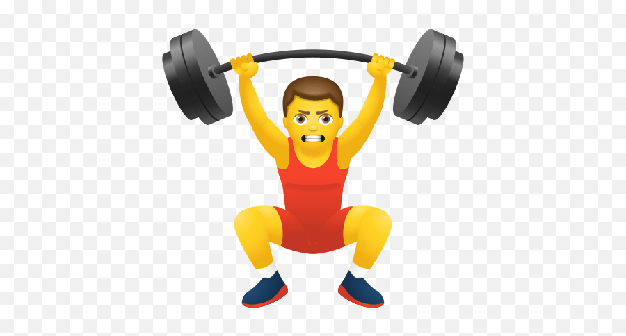 View 15 Weight Lifting Emoji Png - Man With Weights Icon,Muscle Emoji Clipart Black And White