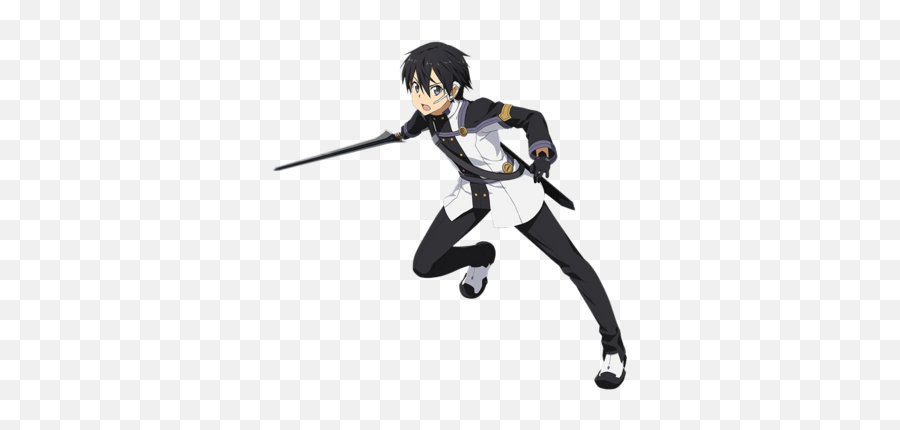 Kirito Sword Art Online Debatesjungle Wiki Fandom - Ordinal Scale Kirito Png Emoji,Sao Hollow Realization Emotions