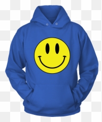 Big Smiley Face Emoji Unisex Hoodie - Ravenclaw Hoodie,Emoji Hoodie For Girls