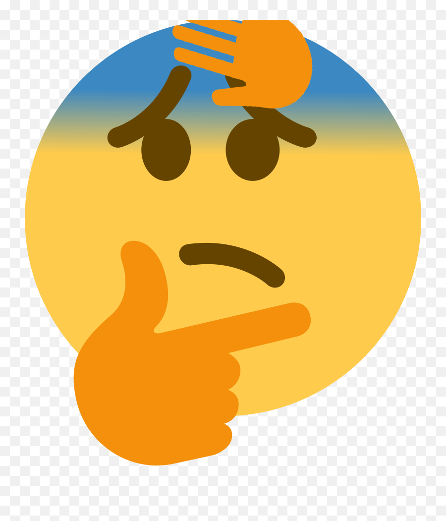 Sick Emoji - Thinking Meme Png Download Original Size Png Thinking Emoji Discord,Joy Emoji Meme