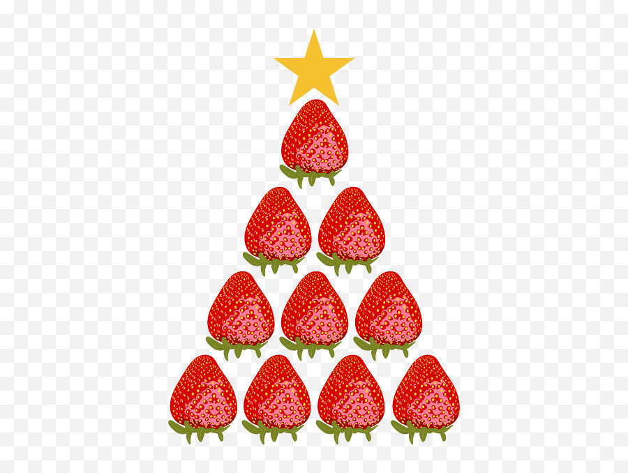 Fruits Strawberry Merry Christmas Happy New Year December 25 - Tiger Tomb North Creek Papermaking Art Village Emoji,Merry Christmas Emoticon Art