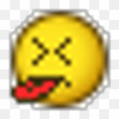 Bit My Tongue - Wide Grin Emoji,Presidential Emoticons