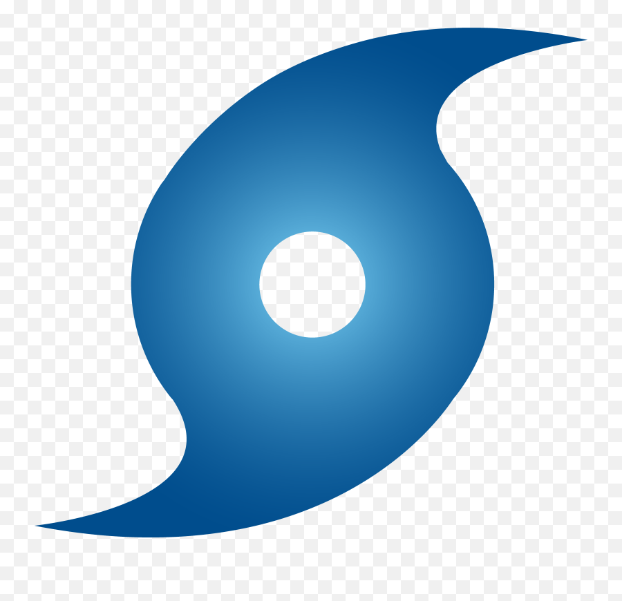 Hurricane Symbol Blue Images Clipart - Clip Art Hurricane Symbol Emoji,Hurricane Emoji