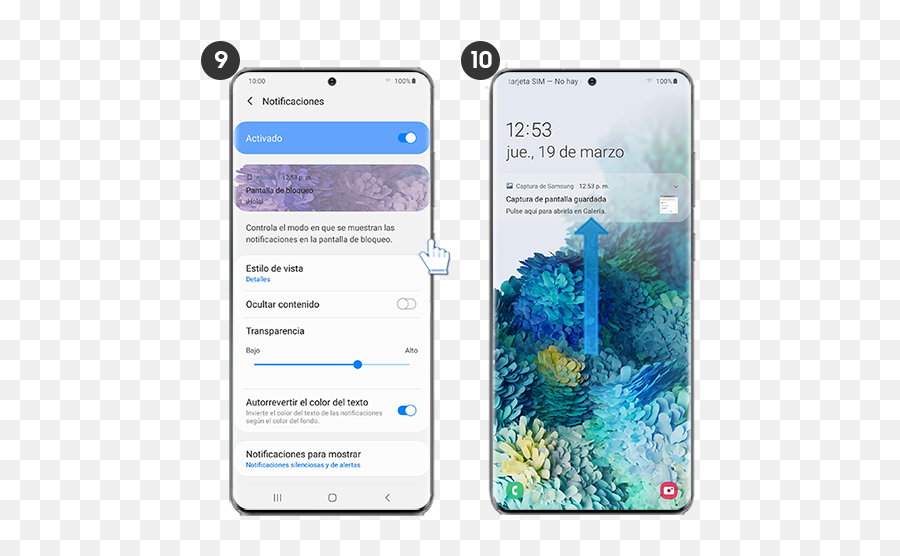 Galaxy S20 - Cómo Activar Las Notificaciones En La Pantalla Fondos De Pantalla De Samsung S20 Emoji,Emojis Samdung 3