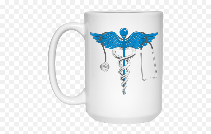 Fabulous Nurse Caduceus Medical Symbol Nursing Gifts T - Shirt Mug Emoji,Caduceus Emoji For Instagram