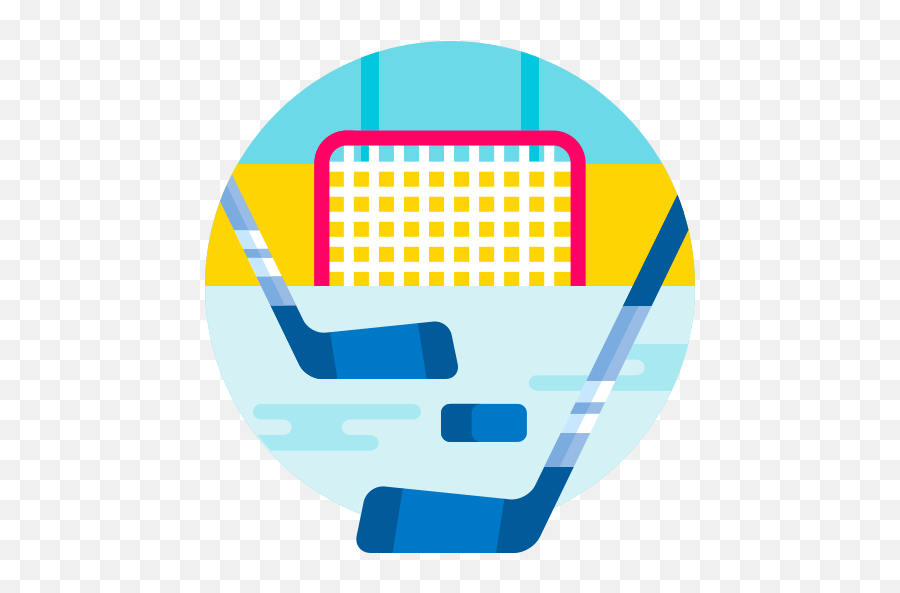 Ice Hockey Sport Sports Free Icon Of - Hockey Sports Icon Emoji,Hockey Stick Emoticon For Facebook