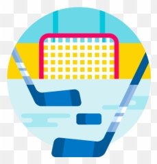 Ice Hockey Sport Sports Free Icon Of - Hockey Sports Icon Emoji,Hockey Stick Emoticon For Facebook