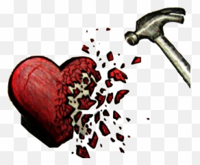 Hit Break Broken Heart 318505239095211 By Kimmytasset Emoji,Broken Heart Emoji Gif