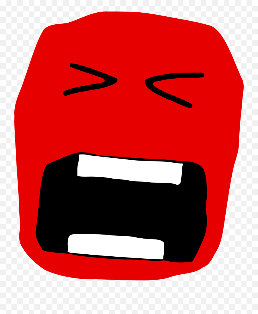 Cryingemotionfacescreamred - Free Image From Needpixcom Scream Painting Scream Emoji,Crying Emoticon Text
