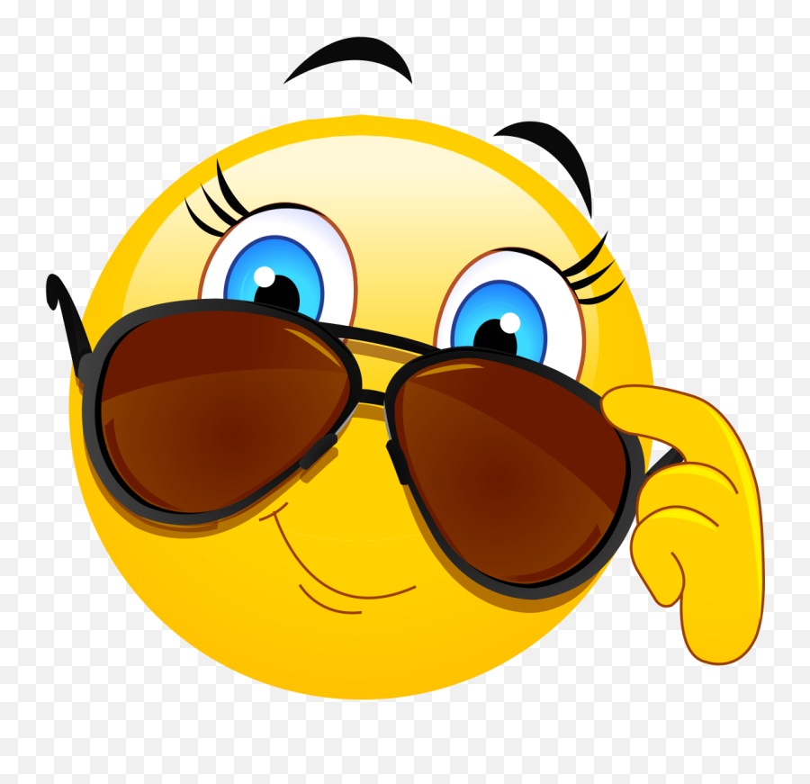 Sunglasses Emoji Decal,Emoji Sungalasses