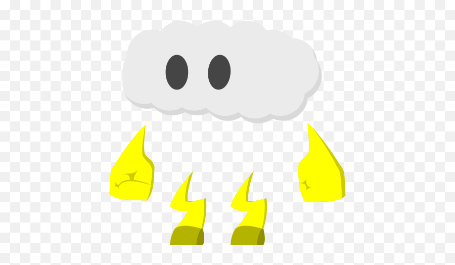 Flat Design Monsters Opengameartorg Emoji,Lightnight Emoji