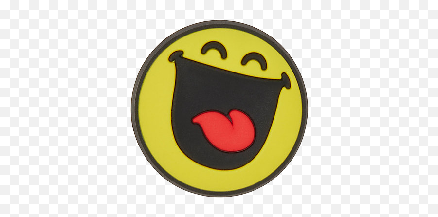 Smiley Big Grin Jibbitz - Crocs Smiley Big Grin Jibbitz Emoji,Emoticon Grin