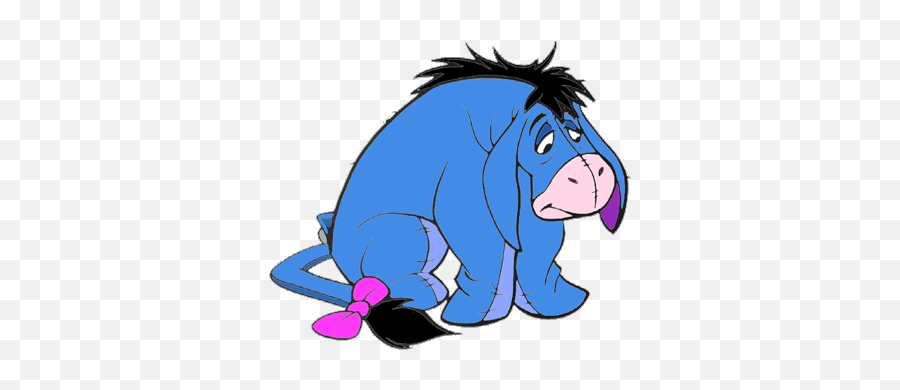 Eeyore Nobody Loves Me Quotes - Eeyore Art Emoji,Eeyore Emoticons