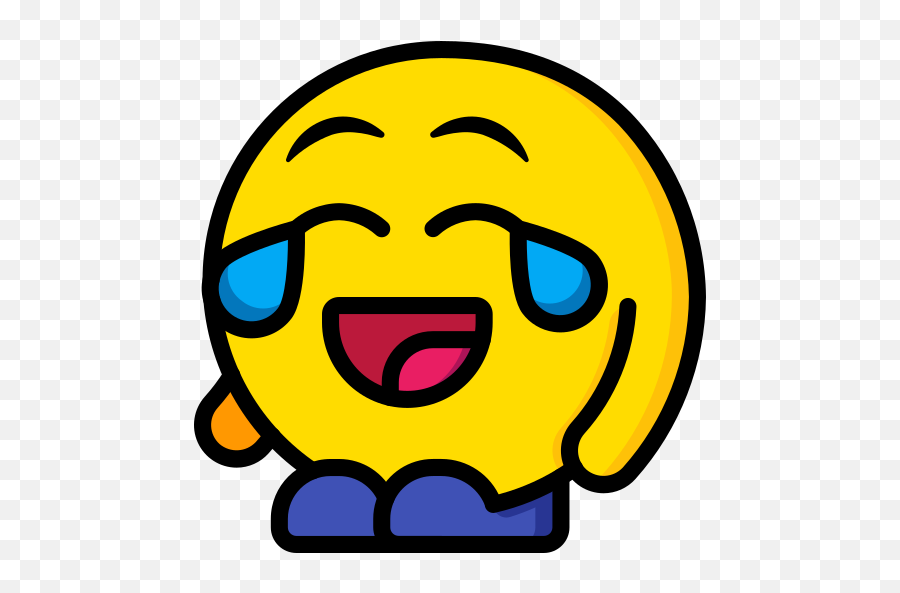Riendo - Iconos Gratis De Personas Emoji,Emoji Riendo Png