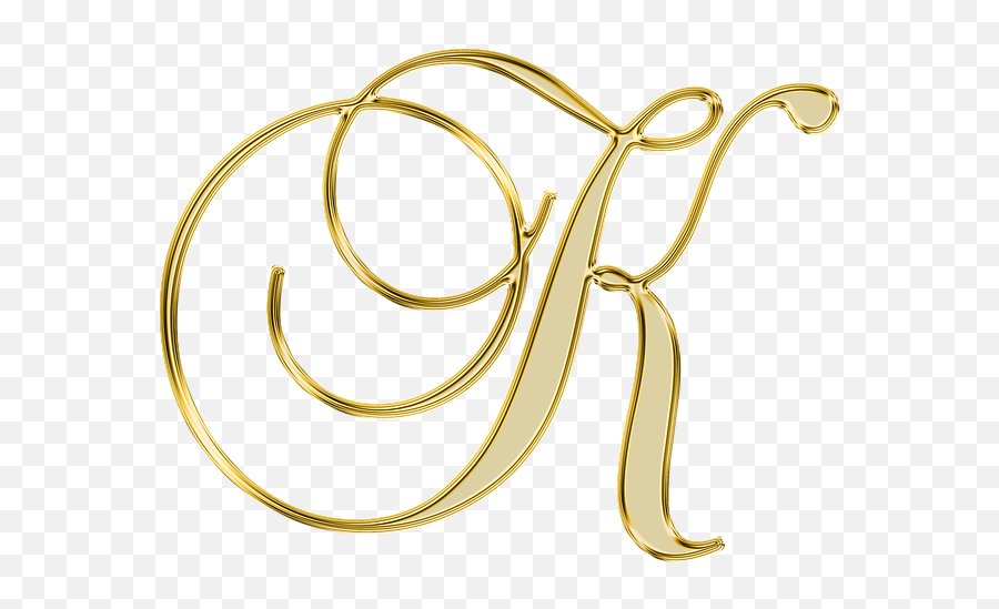 Pin On Letra Cursiva Elegante - Transparent Background Gold Letter Emoji,Cursive Emoji