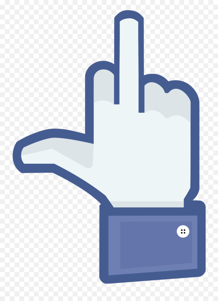 Pin - Facebook Finger Emoji,Dislike Emoji