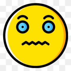 Scared Vector Svg Icon 38 - Png Repo Free Png Icons Happy Emoji,Emoticons Scared Face