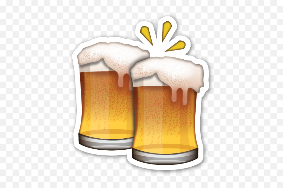 Clinking Beer Mugs - Beer Emoji Png,Cheers Emoji