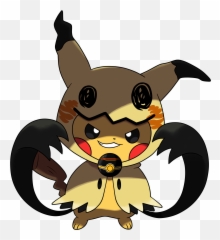 Pokemon Pikachu Mimikyu Cosplay Sticker - Pikachu Costume Mimikyu Emoji,Emoji Cosplay