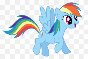 Rainbow Dash Vector Transparent Png Emoji,Rainbow Dash Emoji
