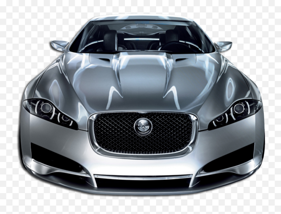 Jaguar Xj Transparent Png Image - Jaguar Car Front View Emoji,Jaguar Emoji
