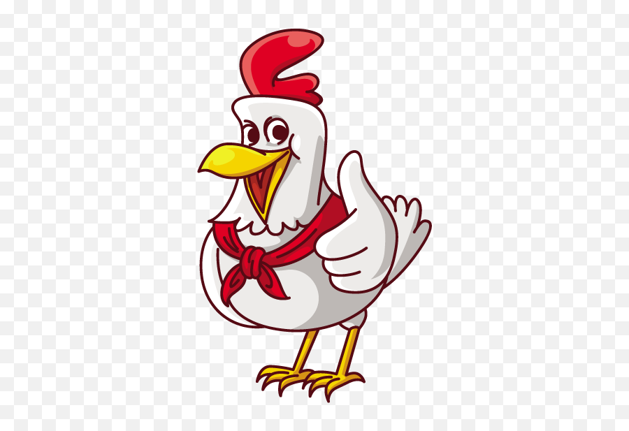 Cartoon Chicken Funny Cartoon - Happy Chicken Cartoon Png Emoji,Pepper Chicken Emoji