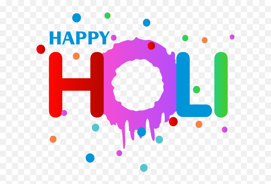 Happy Holi Png Free Transparent - Transparent Happy Holi Png Emoji,Holi Emoji