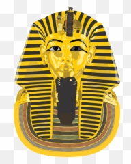 House Clipart Ancient Egyptian House - Drawing King Tut Death Mask Emoji,Egyptian Emoji