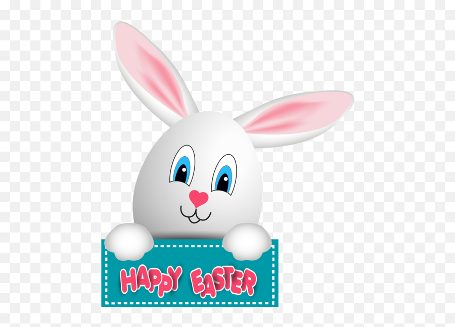 Happy Easter Bunny Png Official Psds - Easter Bunny Clipart Png Emoji,Happy Easter Emoji