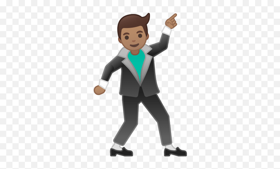Man Dancing Emoji With Medium Skin Tone - Black Man Dancing Emoji,Fireworks Emoji Animated